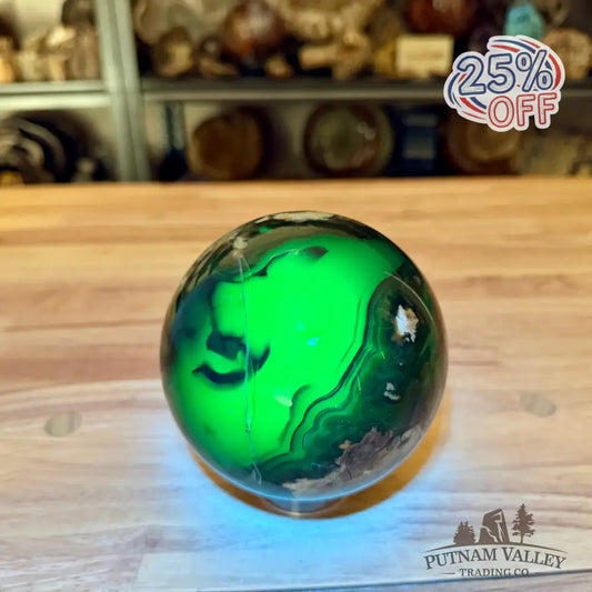 Volcano Agate Sphere 4.55’’ - Sphere