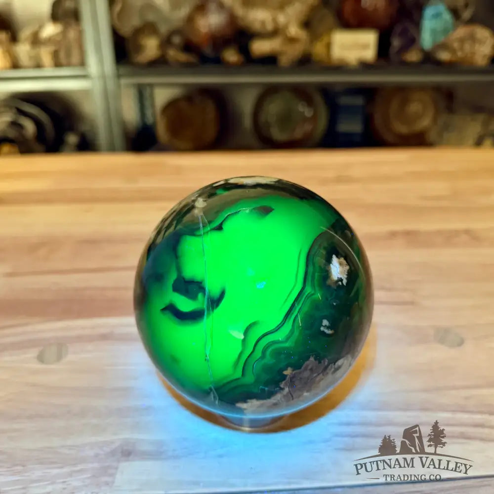 Volcano Agate Sphere 4.55’’ - Sphere