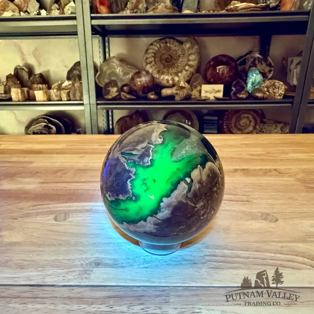 Volcano Agate Sphere 4.59’’ - Sphere