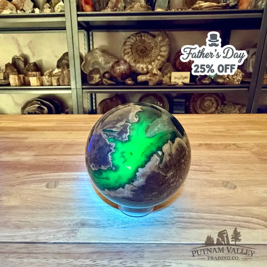 Volcano Agate Sphere 4.59’’ - Sphere