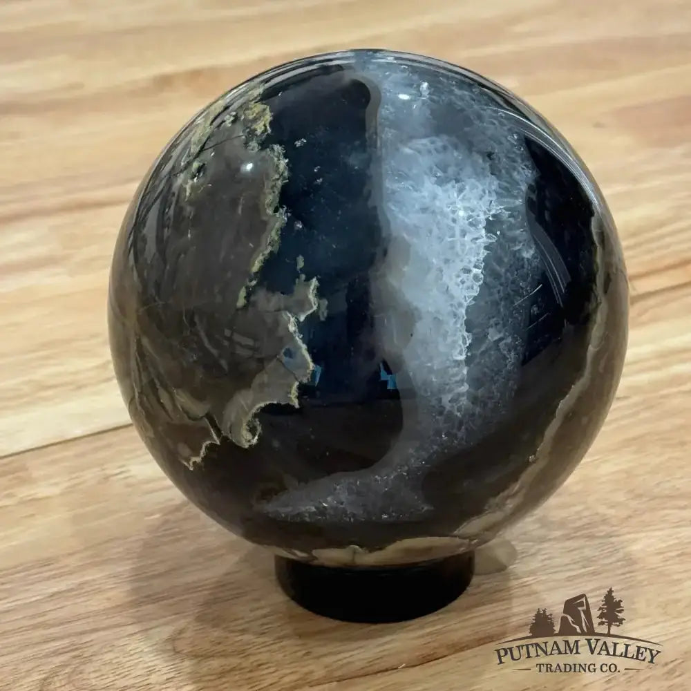Volcano Agate Sphere 4.59" - Putnam Valley Trading Co.