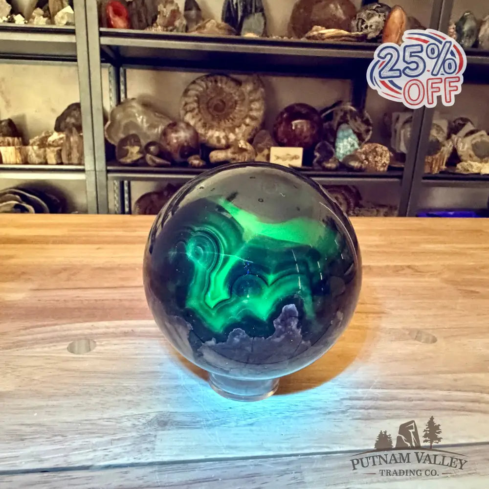 Volcano Agate Sphere 4.74’’ - Sphere