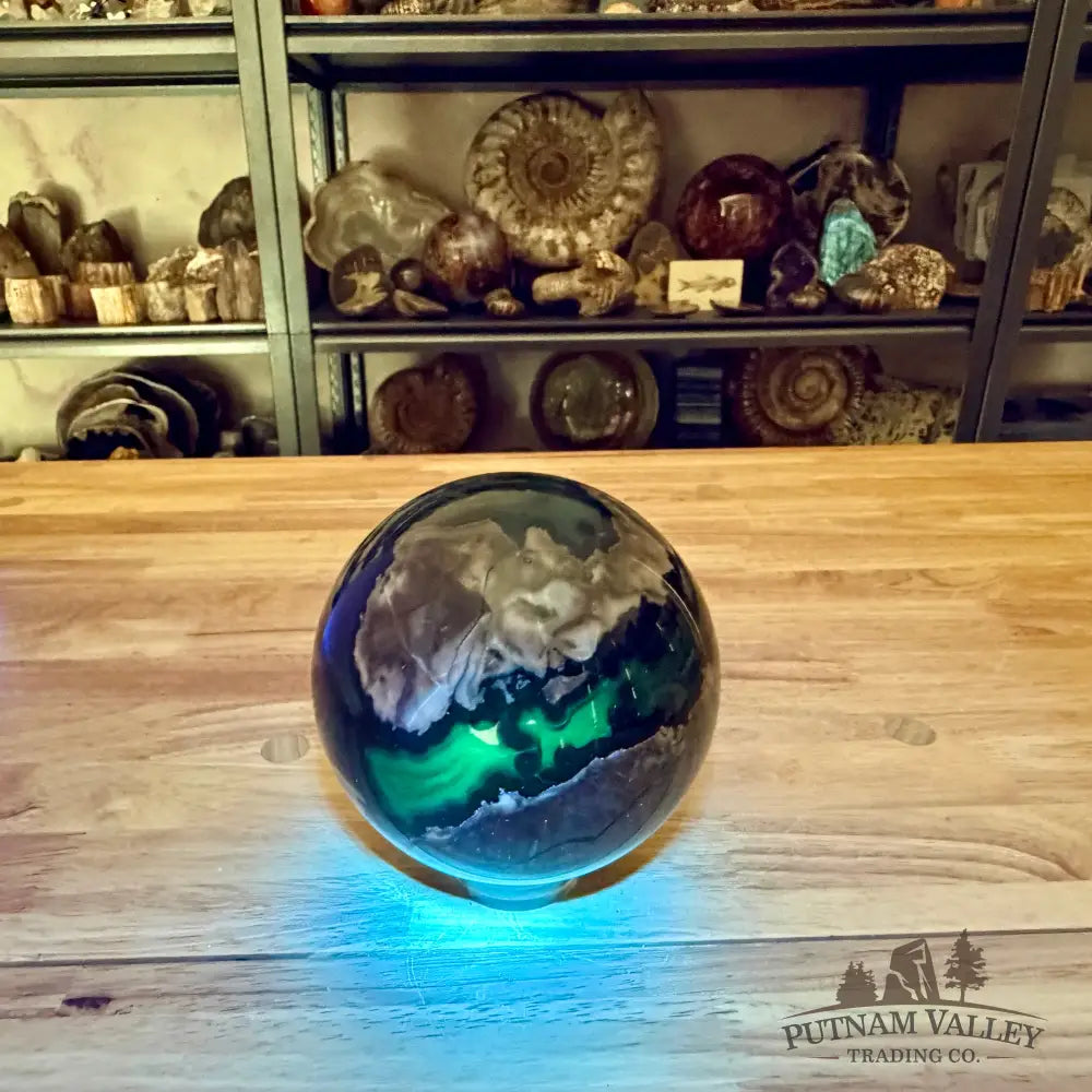 Volcano Agate Sphere 4.74’’ - Sphere