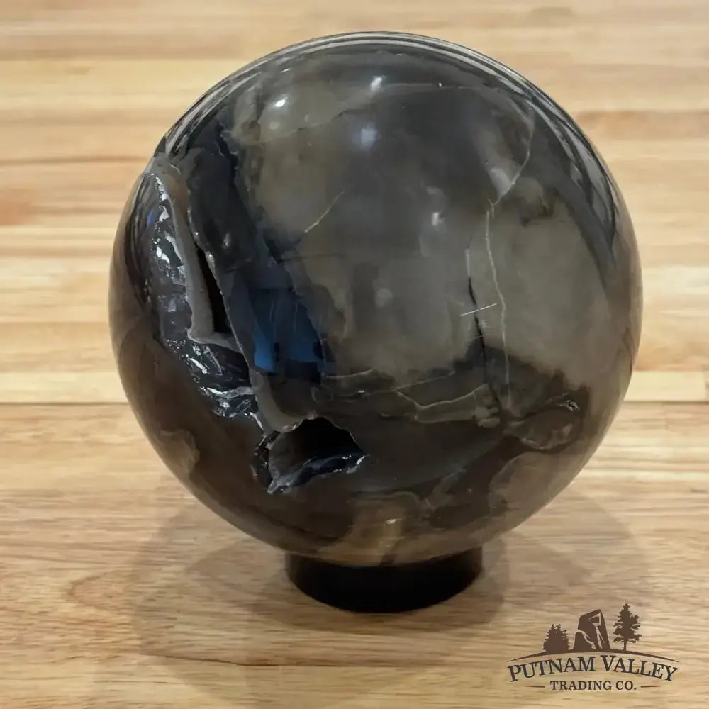 Volcano Agate Sphere 4.78" - Putnam Valley Trading Co.