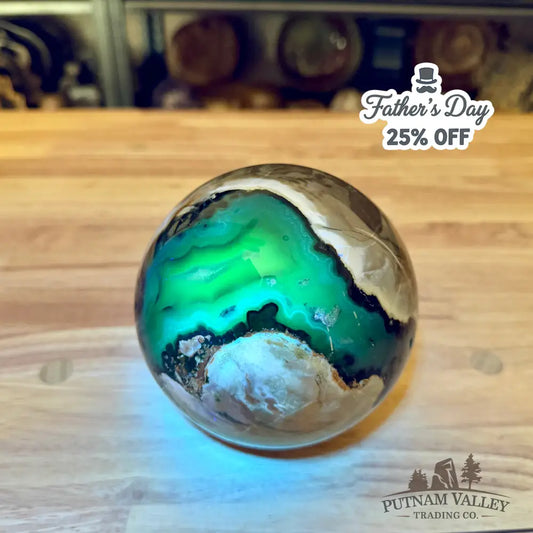 Volcano Agate Sphere 5’’ - Sphere