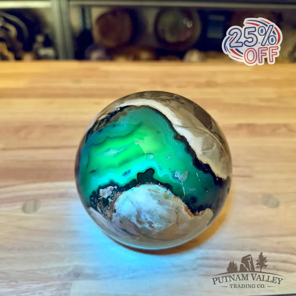 Volcano Agate Sphere 5’’ - Sphere