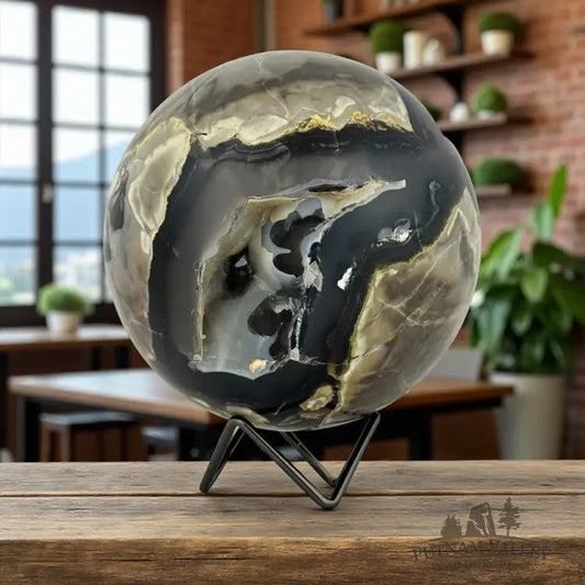 Volcano Agate Sphere Geode