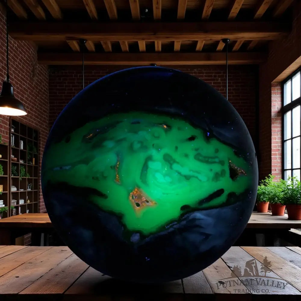 Volcano Agate Sphere Fossil Specimen