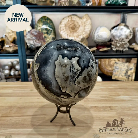 Volcano Agate Sphere 7.65’’ - Sphere