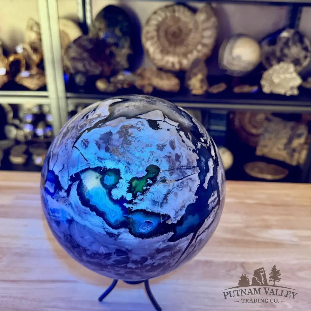 Volcano Agate Sphere 7.65’’ - Sphere
