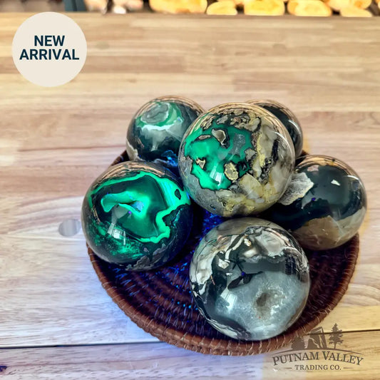 Volcano Agate Spheres 3.01’’ - 3.5’’ Sphere