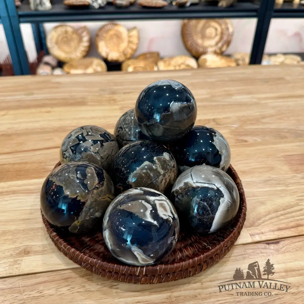 Volcano Agate Spheres 2.71’’ - 3’’ Sphere