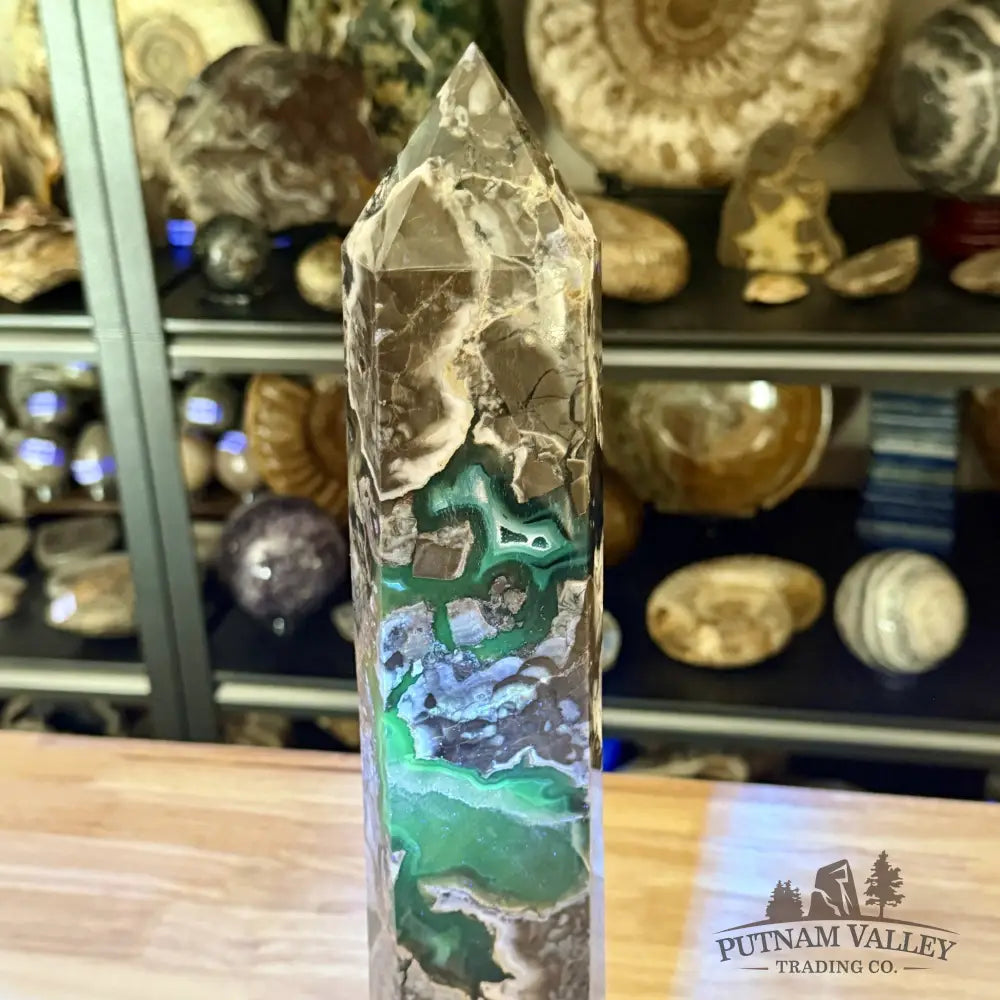 Volcano Agate Tower 16.5’’ - Tower