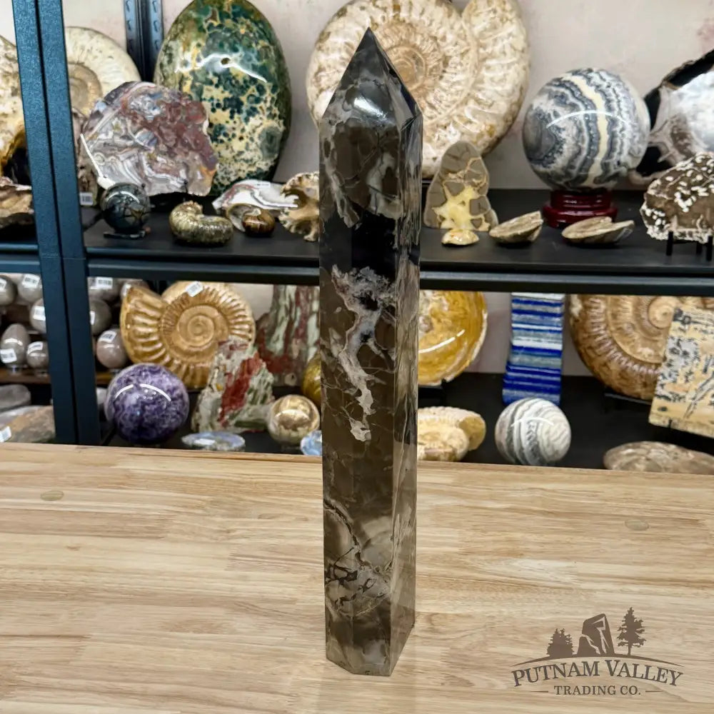Volcano Agate Tower 16.5’’ - Tower