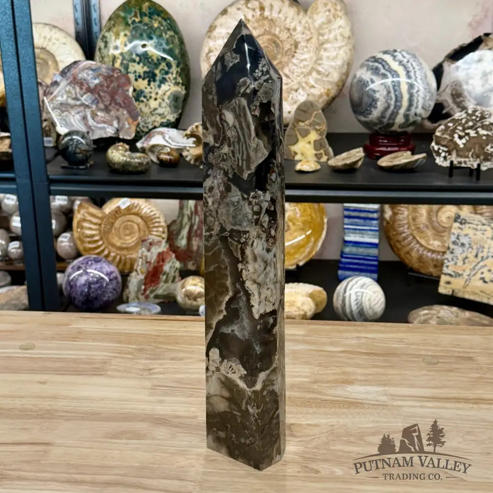 Volcano Agate Tower 16.5’’ - Tower