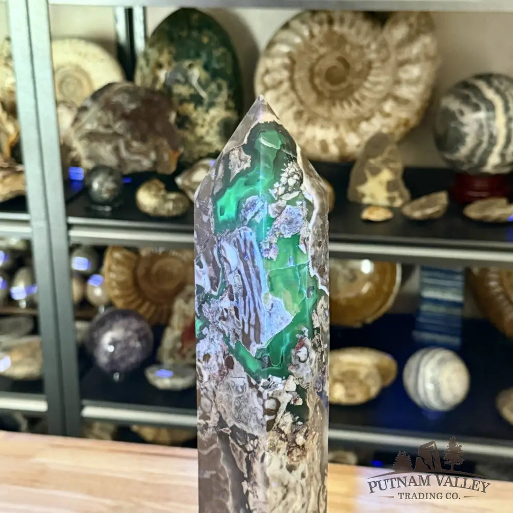 Volcano Agate Tower 16.5’’ - Tower