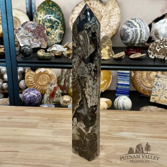 Volcano Agate Tower 16.5’’ - Tower