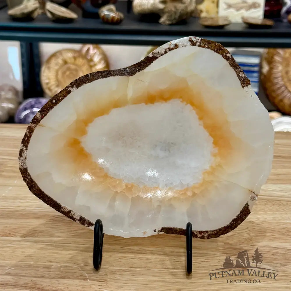 White Mexican Onyx Bowl 8.5’’ - Bowl