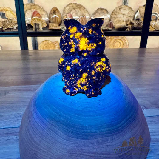 Yooperlite Owl Sculpture