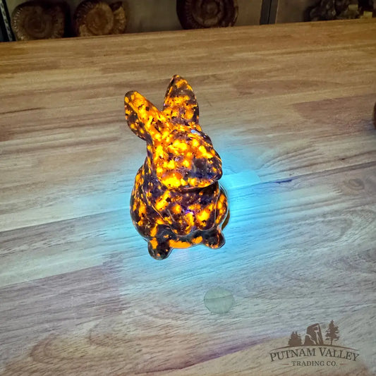Yooperlite Rabbit Sculpture