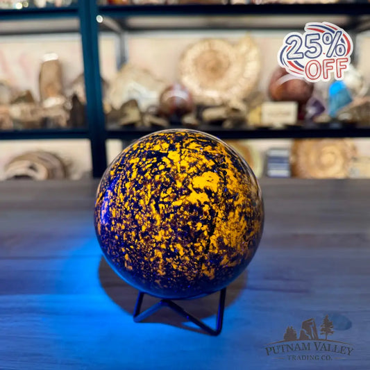 Yooperlite Sphere 4.45’’ - Sphere