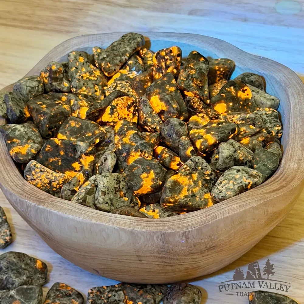 Tumbled Yooperlite Stones (½ lb) | Freeform - Tumbled Stone