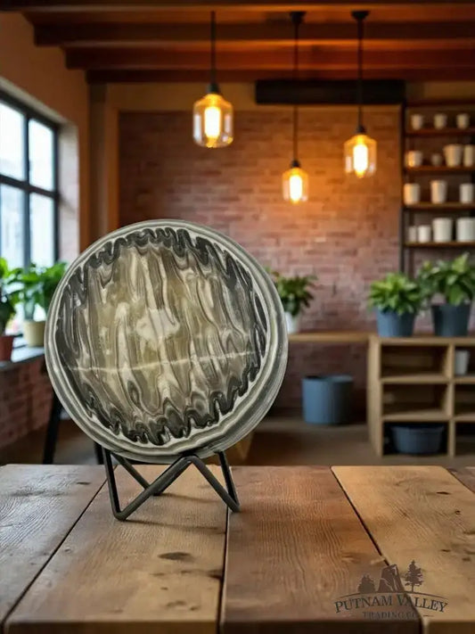 Zebra Calcite Sphere 4.8" - Putnam Valley Trading Co.