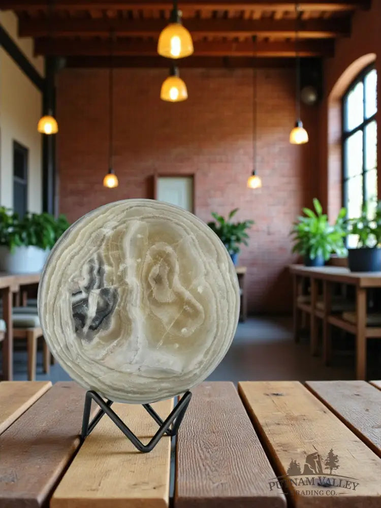 Zebra Calcite Sphere Sphere