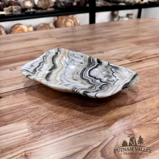 Zebra Onyx Bowl - Putnam Valley Trading Co.