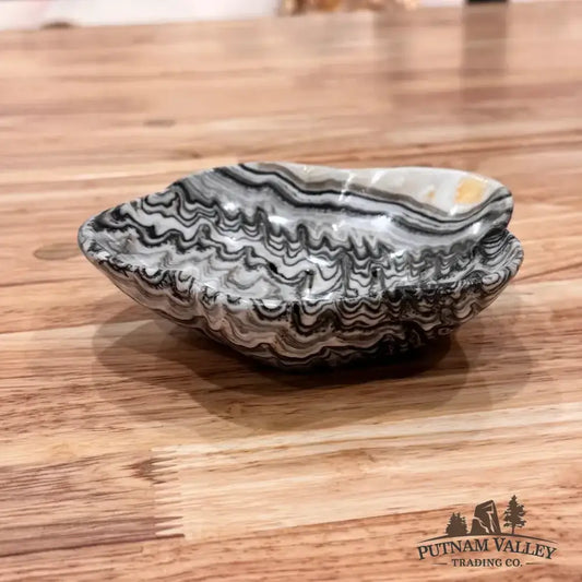 Zebra Onyx Bowl - Putnam Valley Trading Co.