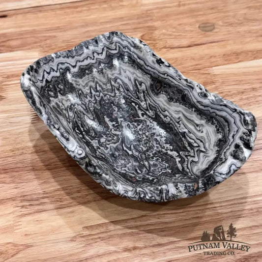 Zebra Onyx Bowl - Putnam Valley Trading Co.