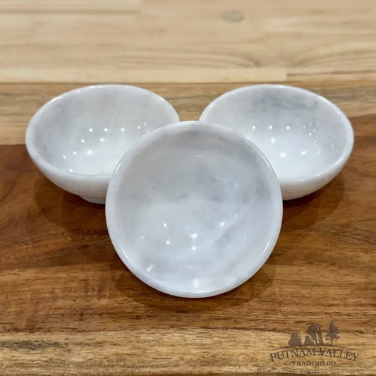 Ziarat White Stone Bowl 3’’ - Bowl