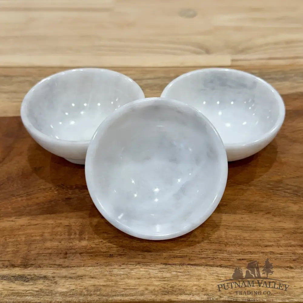 Ziarat White Stone Bowl 3’’ - Bowl