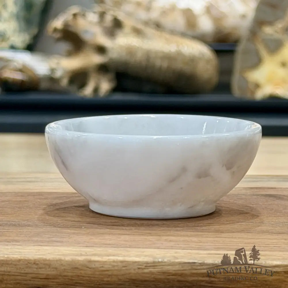 Ziarat White Stone Bowl 3’’ - Bowl