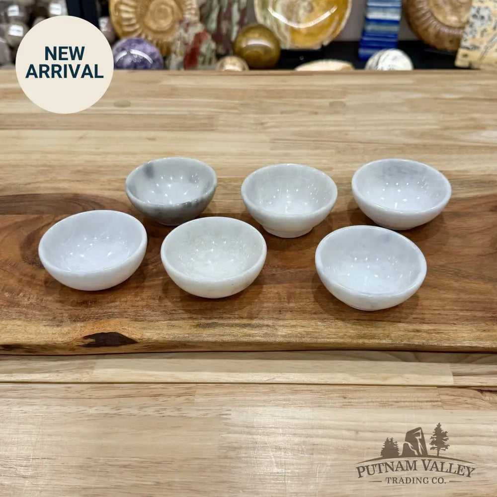 Ziarat White Stone Bowl 3’’ - Bowl