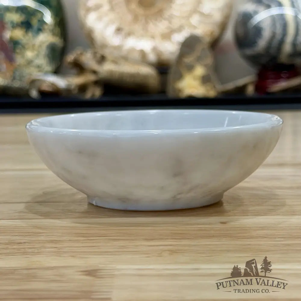 Ziarat White Stone Bowl 5’’ - Bowl